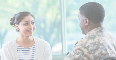 Military Man and women